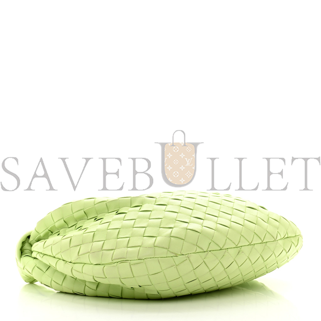 BOTTEGA VENETA NAPPA INTRECCIATO TEEN JODIE HOBO PISTACHIO (34*21*9cm) BOTTEGA VENETA NAPPA INTRECCIATO TEEN JODIE HOBO PISTACHIO (34*21*9cm)