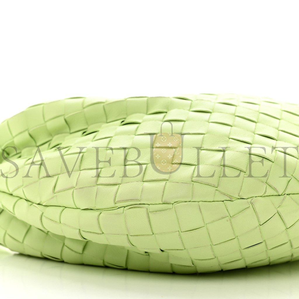 BOTTEGA VENETA NAPPA INTRECCIATO TEEN JODIE HOBO PISTACHIO (34*21*9cm) BOTTEGA VENETA NAPPA INTRECCIATO TEEN JODIE HOBO PISTACHIO (34*21*9cm)