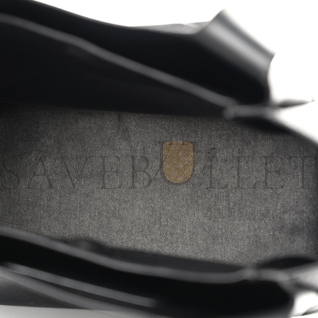 PRADA VITELLO DAINO SOFT MEDIUM DYNAMIQUE TOTE BLACK (25*22*13cm) PRADA VITELLO DAINO SOFT MEDIUM DYNAMIQUE TOTE BLACK (25*22*13cm)