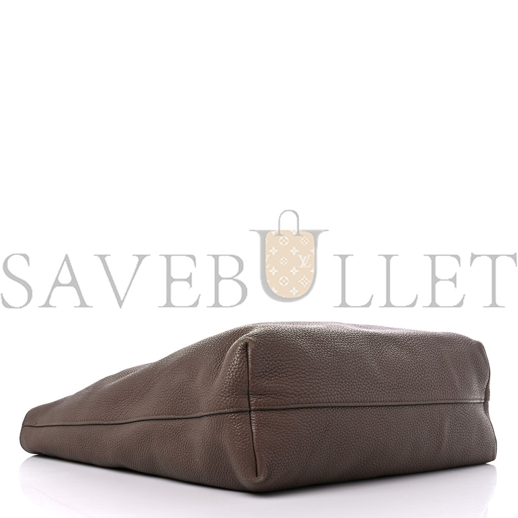 PRADA VITELLO DAINO SHOPPING TOTE PALISSANDRO (35*34*13cm) PRADA VITELLO DAINO SHOPPING TOTE PALISSANDRO (35*34*13cm)
