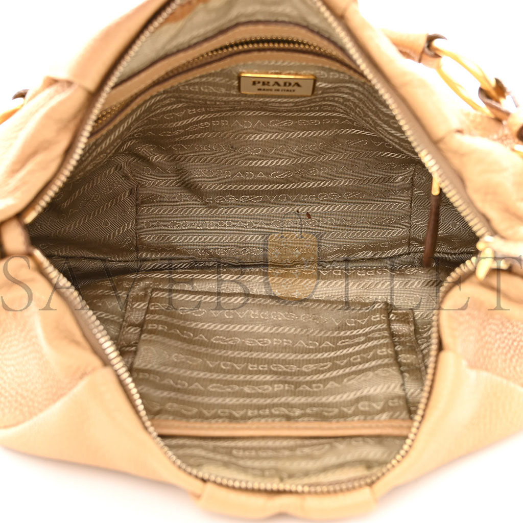 PRADA VITELLO DAINO HOBO SUGHERO (35*23*6cm) PRADA VITELLO DAINO HOBO SUGHERO (35*23*6cm)