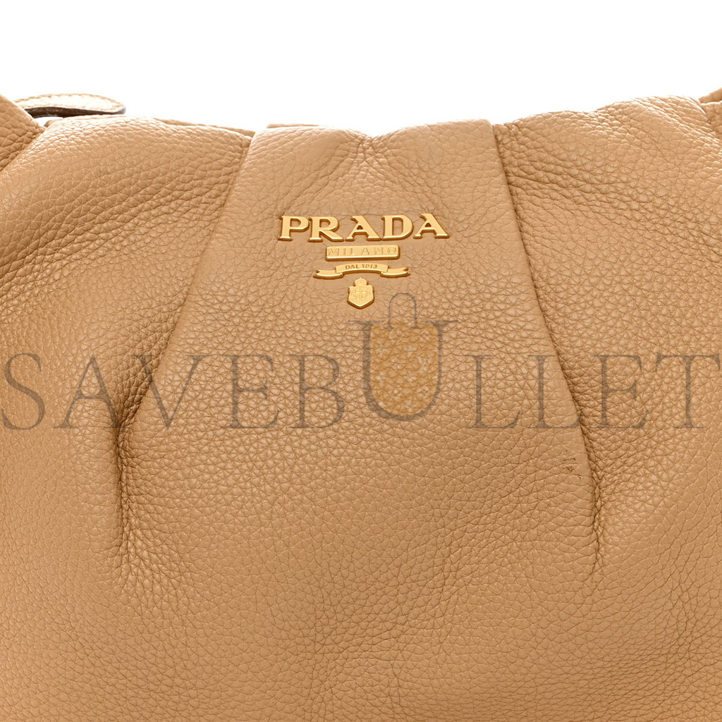 PRADA VITELLO DAINO HOBO SUGHERO (35*23*6cm) PRADA VITELLO DAINO HOBO SUGHERO (35*23*6cm)