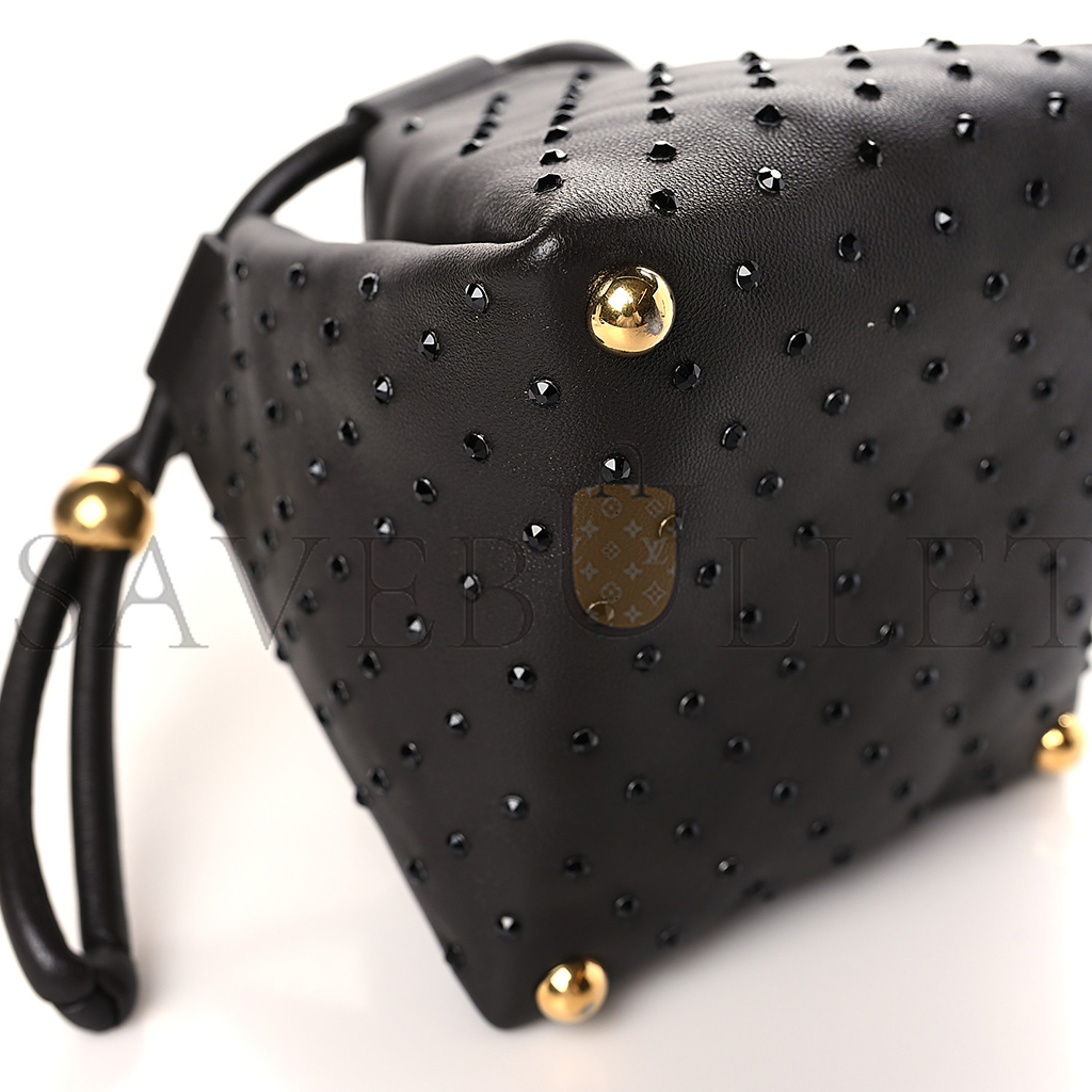 BOTTEGA VENETA NAPPA STRASS PYRAMID BAG FONDANT (15*15*13cm) BOTTEGA VENETA NAPPA STRASS PYRAMID BAG FONDANT (15*15*13cm)