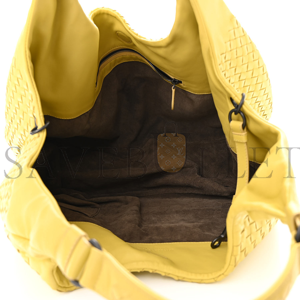 BOTTEGA VENETA NAPPA INTRECCIATO LARGE CAMPANA BUTTERCUP (39*24*17cm) BOTTEGA VENETA NAPPA INTRECCIATO LARGE CAMPANA BUTTERCUP (39*24*17cm)