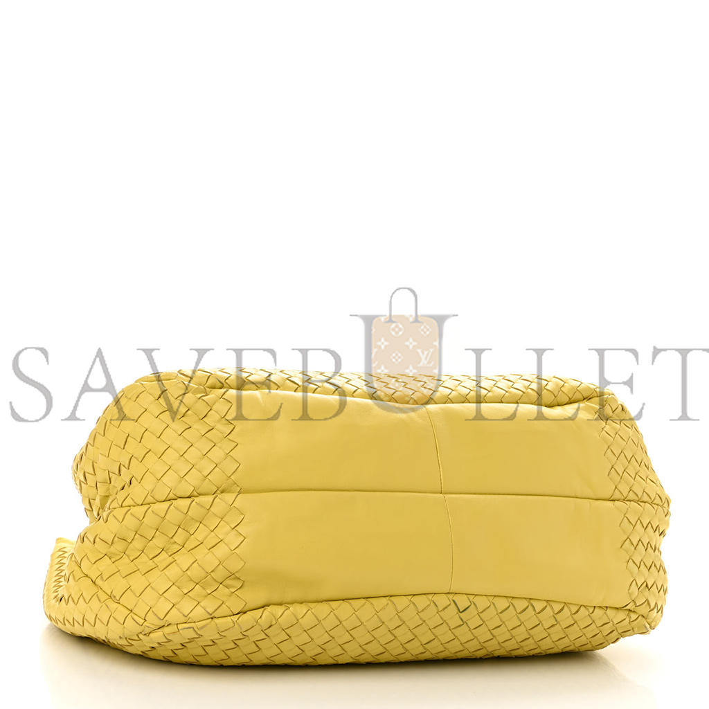 BOTTEGA VENETA NAPPA INTRECCIATO LARGE CAMPANA BUTTERCUP (39*24*17cm) BOTTEGA VENETA NAPPA INTRECCIATO LARGE CAMPANA BUTTERCUP (39*24*17cm)