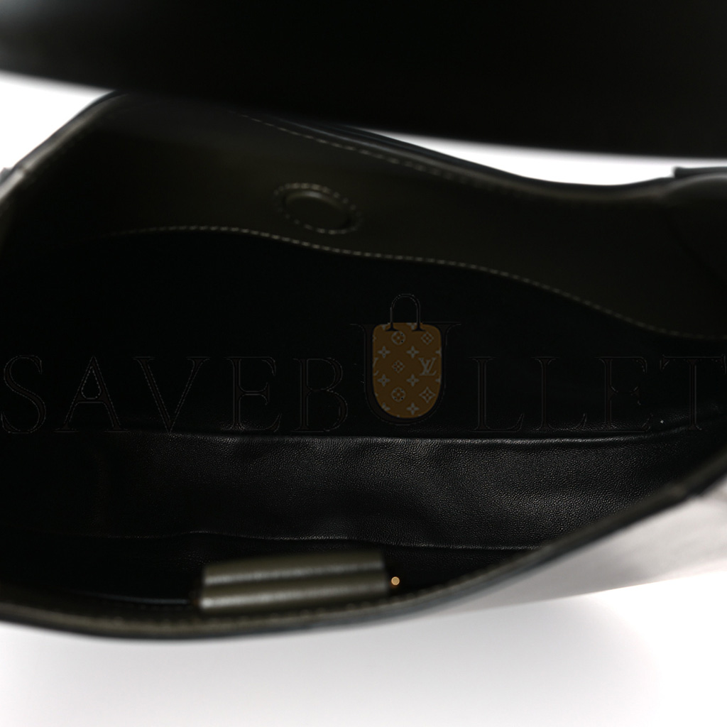 PRADA BOX CALFSKIN SHOULDER BAG MILITAIRE (27*18*5cm) PRADA BOX CALFSKIN SHOULDER BAG MILITAIRE (27*18*5cm)