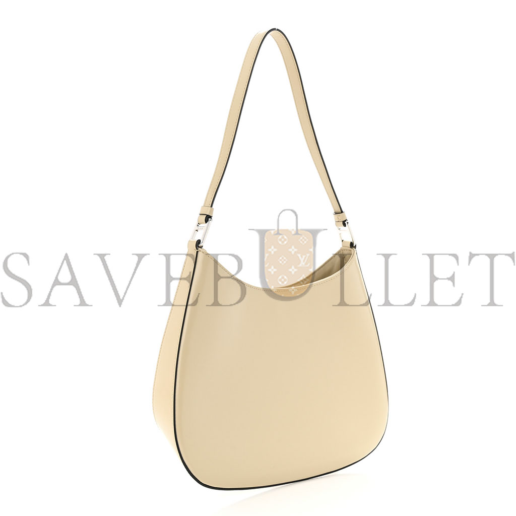 PRADA BRUSHED CALFSKIN CLEO SHOULDER BAG DESERT BEIGE (26*17*5cm) PRADA BRUSHED CALFSKIN CLEO SHOULDER BAG DESERT BEIGE (26*17*5cm)