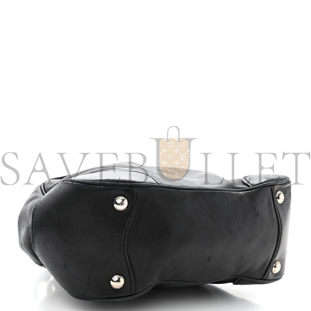 PRADA CALFSKIN SWING CHAIN FRAME BAG BLACK (25*23*10cm) PRADA CALFSKIN SWING CHAIN FRAME BAG BLACK (25*23*10cm)