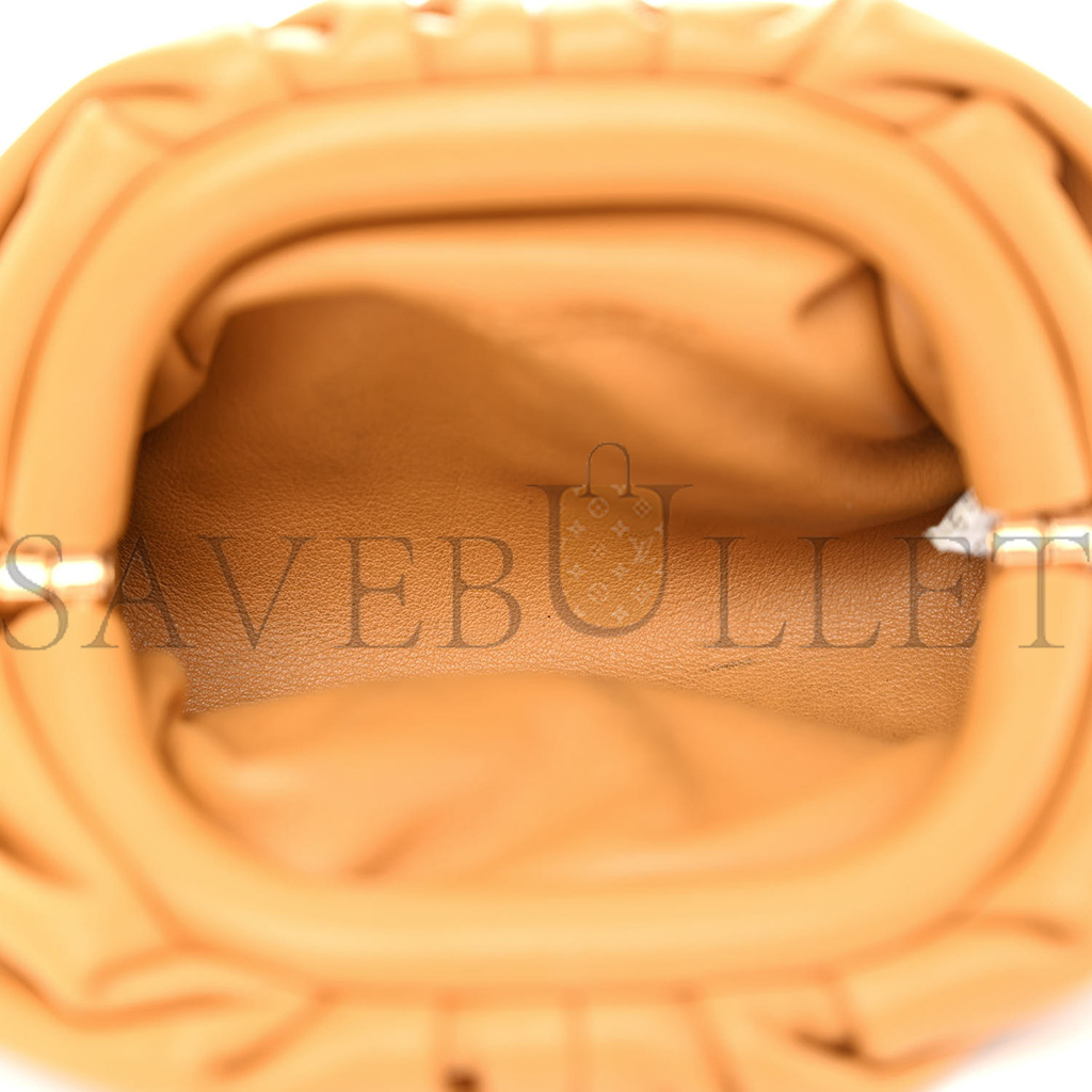 BOTTEGA VENETA BUTTER CALFSKIN COIN PURSE OCRA (13*8*4cm) BOTTEGA VENETA BUTTER CALFSKIN COIN PURSE OCRA (13*8*4cm)