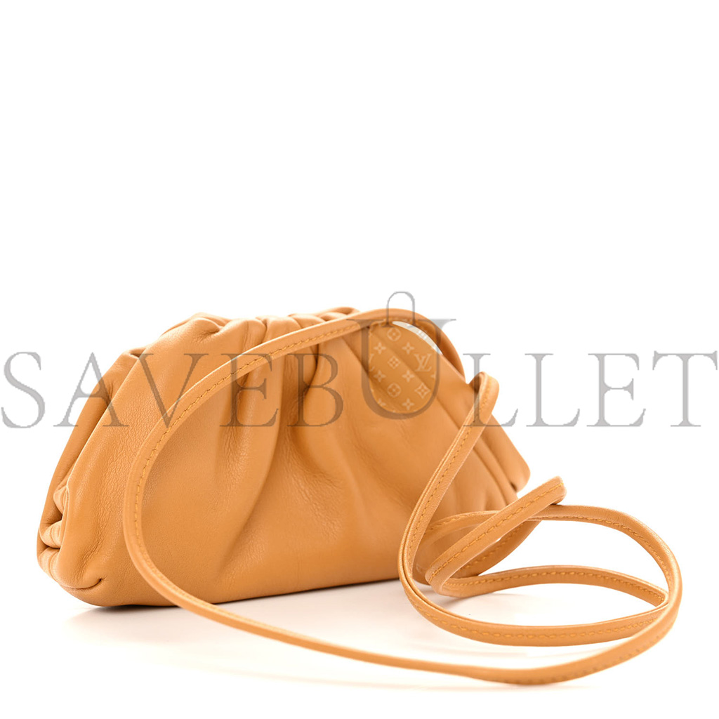 BOTTEGA VENETA BUTTER CALFSKIN COIN PURSE OCRA (13*8*4cm) BOTTEGA VENETA BUTTER CALFSKIN COIN PURSE OCRA (13*8*4cm)