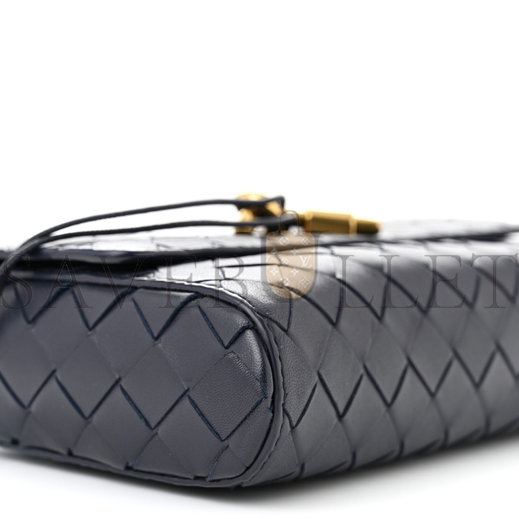 BOTTEGA VENETA NAPPA INTRECCIATO MINI ANDIAMO CROSSBODY BAG SPACE (22*13*5cm) BOTTEGA VENETA NAPPA INTRECCIATO MINI ANDIAMO CROSSBODY BAG SPACE (22*13*5cm)