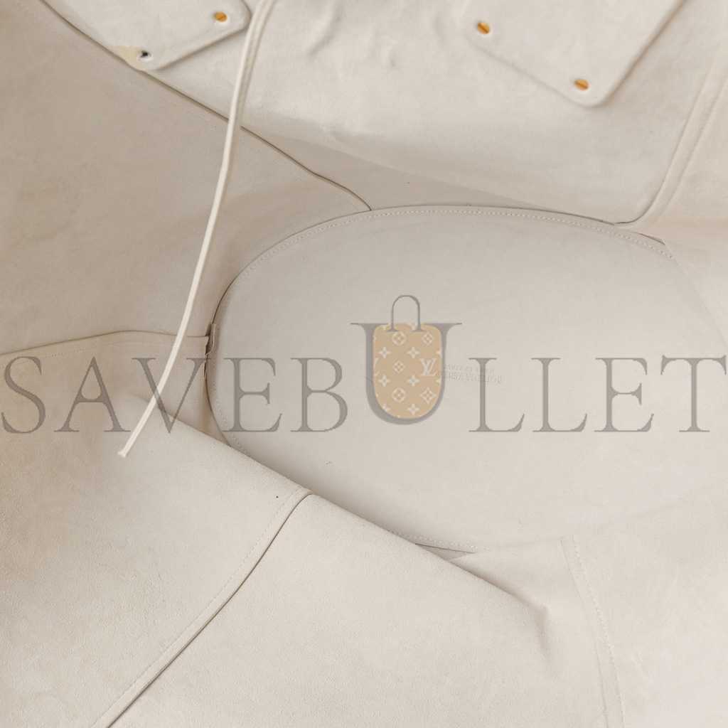 BOTTEGA VENETA FRENCH CALFSKIN LARGE BASKET TOTE WHITE (44*37*22cm) BOTTEGA VENETA FRENCH CALFSKIN LARGE BASKET TOTE WHITE (44*37*22cm)