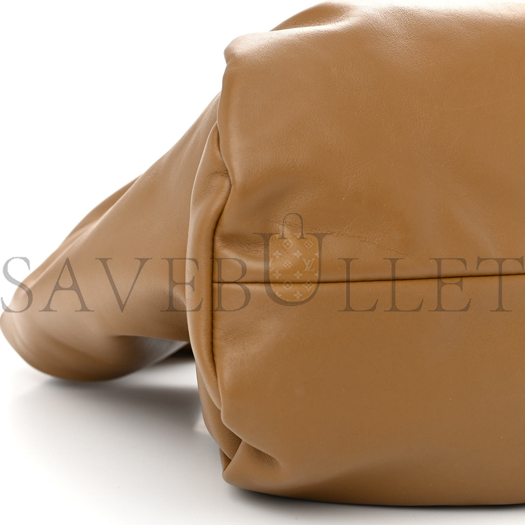 BOTTEGA VENETA SMOOTH BUTTER CALFSKIN SMALL THE SHOULDER POUCH MOUTARDE (38*17*11cm) BOTTEGA VENETA SMOOTH BUTTER CALFSKIN SMALL THE SHOULDER POUCH MOUTARDE (38*17*11cm)