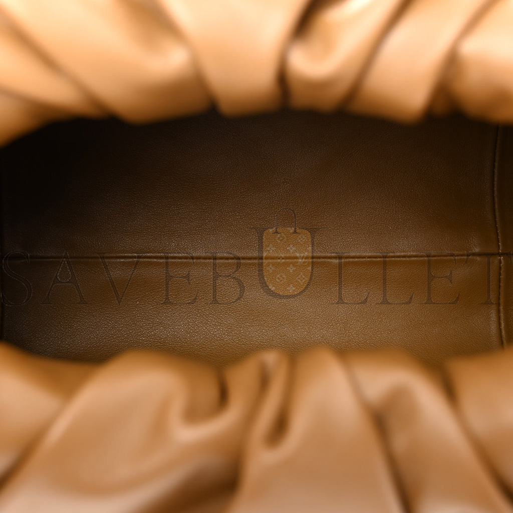 BOTTEGA VENETA SMOOTH BUTTER CALFSKIN SMALL THE SHOULDER POUCH MOUTARDE (38*17*11cm) BOTTEGA VENETA SMOOTH BUTTER CALFSKIN SMALL THE SHOULDER POUCH MOUTARDE (38*17*11cm)