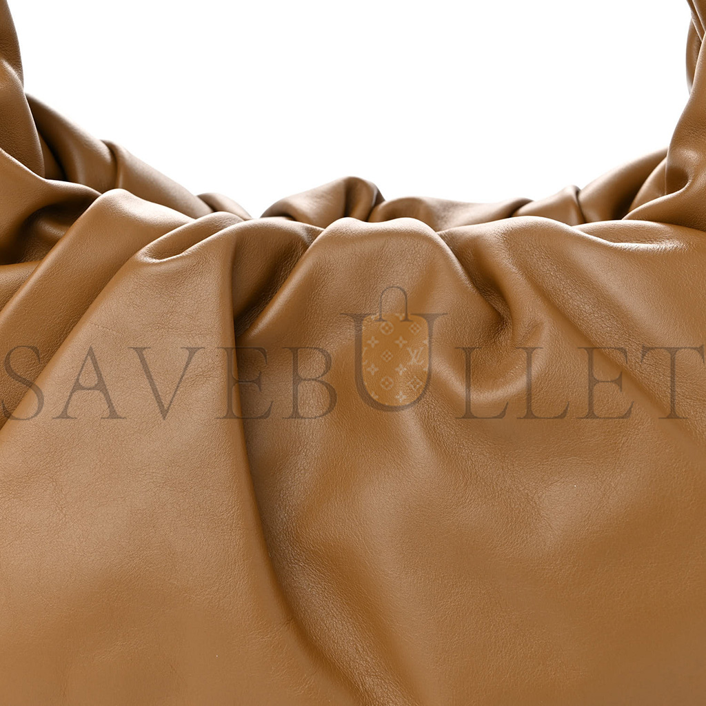 BOTTEGA VENETA SMOOTH BUTTER CALFSKIN SMALL THE SHOULDER POUCH MOUTARDE (38*17*11cm) BOTTEGA VENETA SMOOTH BUTTER CALFSKIN SMALL THE SHOULDER POUCH MOUTARDE (38*17*11cm)