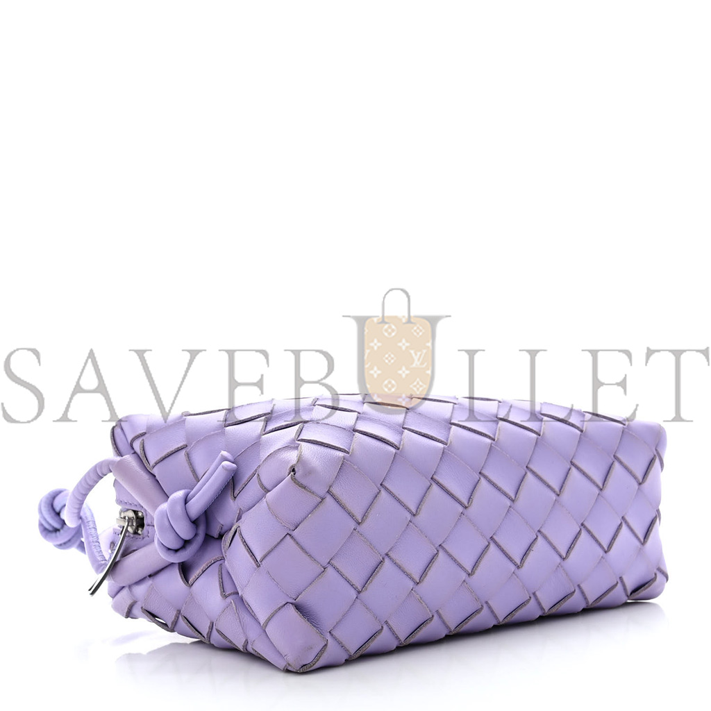 BOTTEGA VENETA NAPPA INTRECCIATO MINI LOOP CAMERA BAG WISTERIA (17*11*7cm) BOTTEGA VENETA NAPPA INTRECCIATO MINI LOOP CAMERA BAG WISTERIA (17*11*7cm)