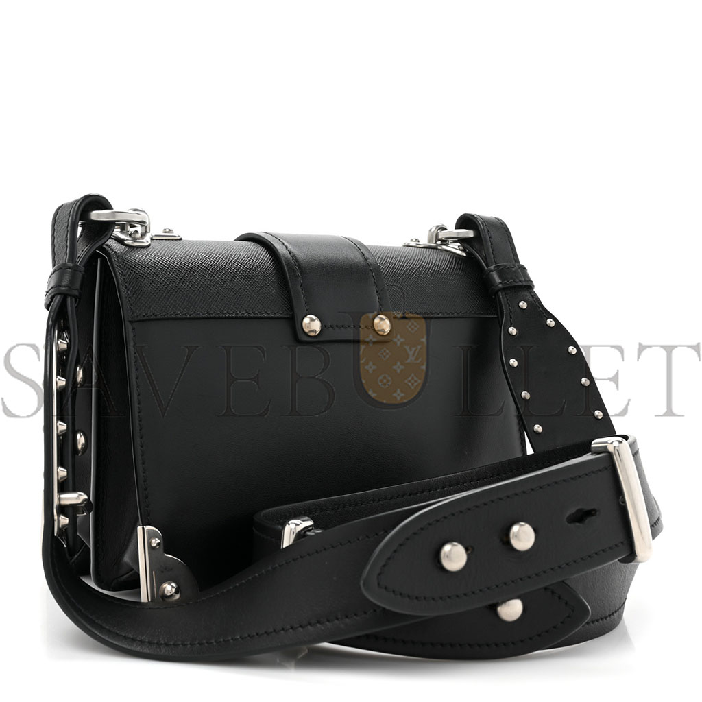 PRADA CITY CALF SAFFIANO CAHIER BAG BLACK (20*14*9cm) PRADA CITY CALF SAFFIANO CAHIER BAG BLACK (20*14*9cm)