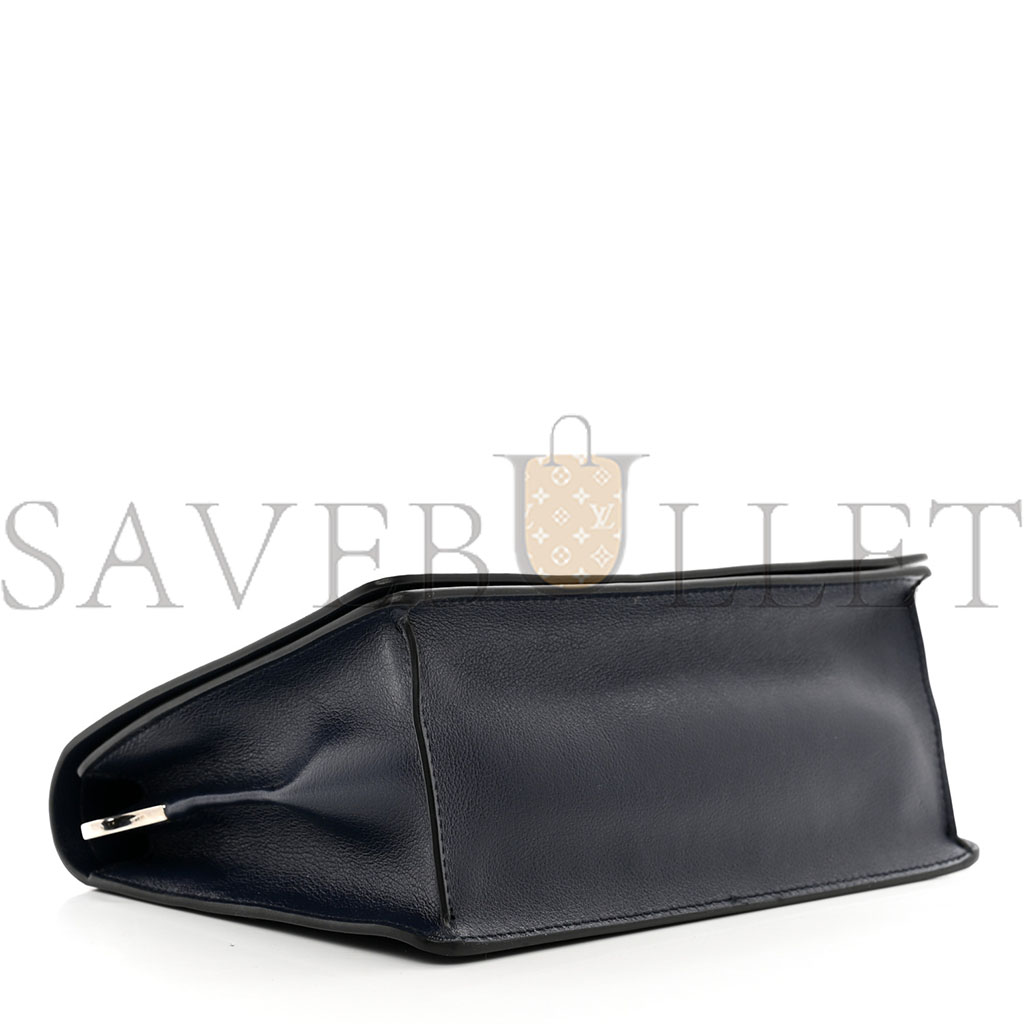 PRADA GLACE CALF SHOULDER BAG BALTICO (23*16*10cm) PRADA GLACE CALF SHOULDER BAG BALTICO (23*16*10cm)