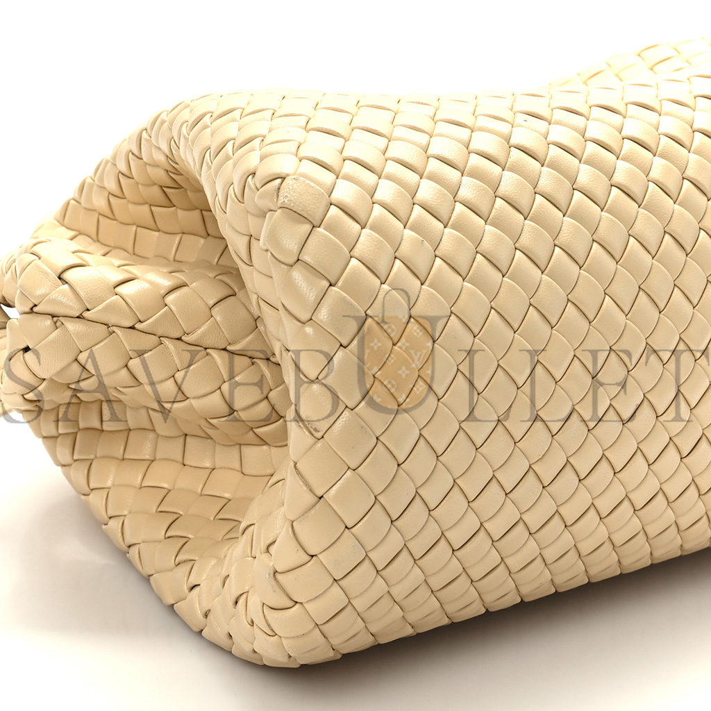 BOTTEGA VENETA NAPPA INTRECCIATO PADDED THE HANDLE TOTE PORRIDGE (37*25*9cm) BOTTEGA VENETA NAPPA INTRECCIATO PADDED THE HANDLE TOTE PORRIDGE (37*25*9cm)