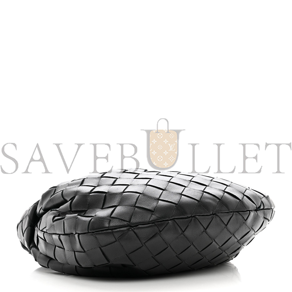 BOTTEGA VENETA NAPPA INTRECCIATO MINI JODIE BLACK (25*14*6cm) BOTTEGA VENETA NAPPA INTRECCIATO MINI JODIE BLACK (25*14*6cm)