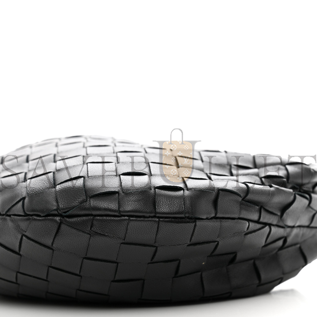 BOTTEGA VENETA NAPPA INTRECCIATO MINI JODIE BLACK (25*14*6cm) BOTTEGA VENETA NAPPA INTRECCIATO MINI JODIE BLACK (25*14*6cm)