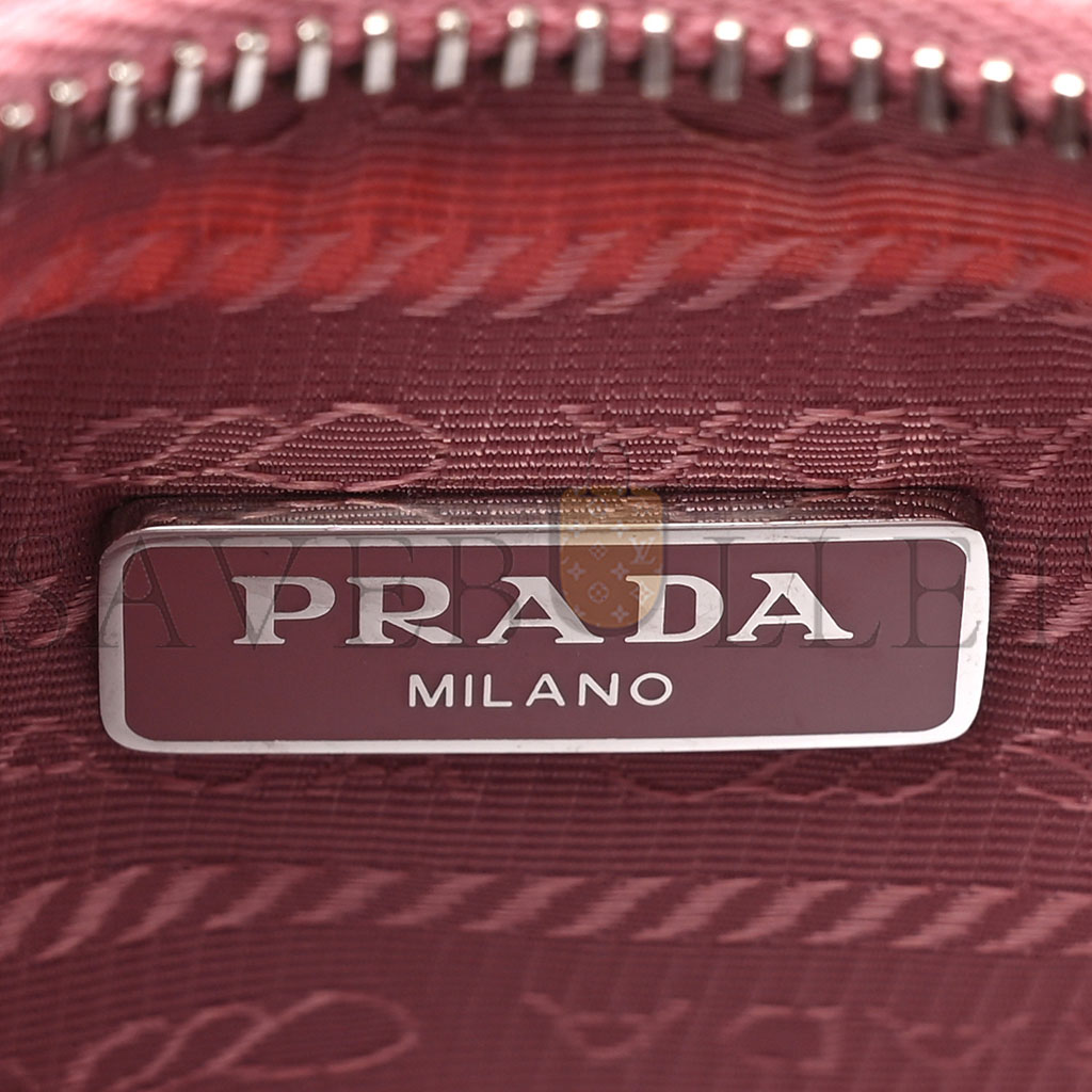 PRADA NYLON RE-EDITION 2005 SHOULDER BAG ROSA (22*12*6cm) PRADA NYLON RE-EDITION 2005 SHOULDER BAG ROSA (22*12*6cm)