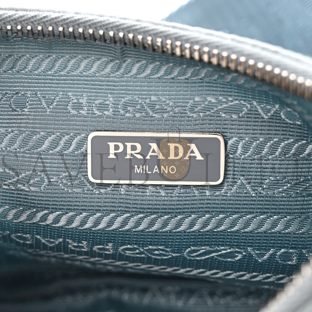 PRADA NYLON RE-EDITION 2005 SHOULDER BAG ASTRALE (22*12*6cm) PRADA NYLON RE-EDITION 2005 SHOULDER BAG ASTRALE (22*12*6cm)