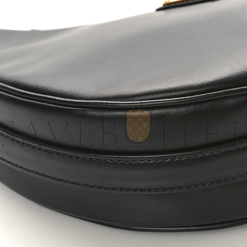 PRADA NAPPA ARQUE SHOULDER BAG BLACK (23*14*6cm) PRADA NAPPA ARQUE SHOULDER BAG BLACK (23*14*6cm)