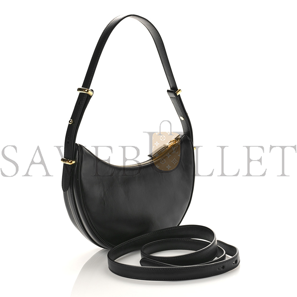 PRADA NAPPA ARQUE SHOULDER BAG BLACK (23*14*6cm) PRADA NAPPA ARQUE SHOULDER BAG BLACK (23*14*6cm)