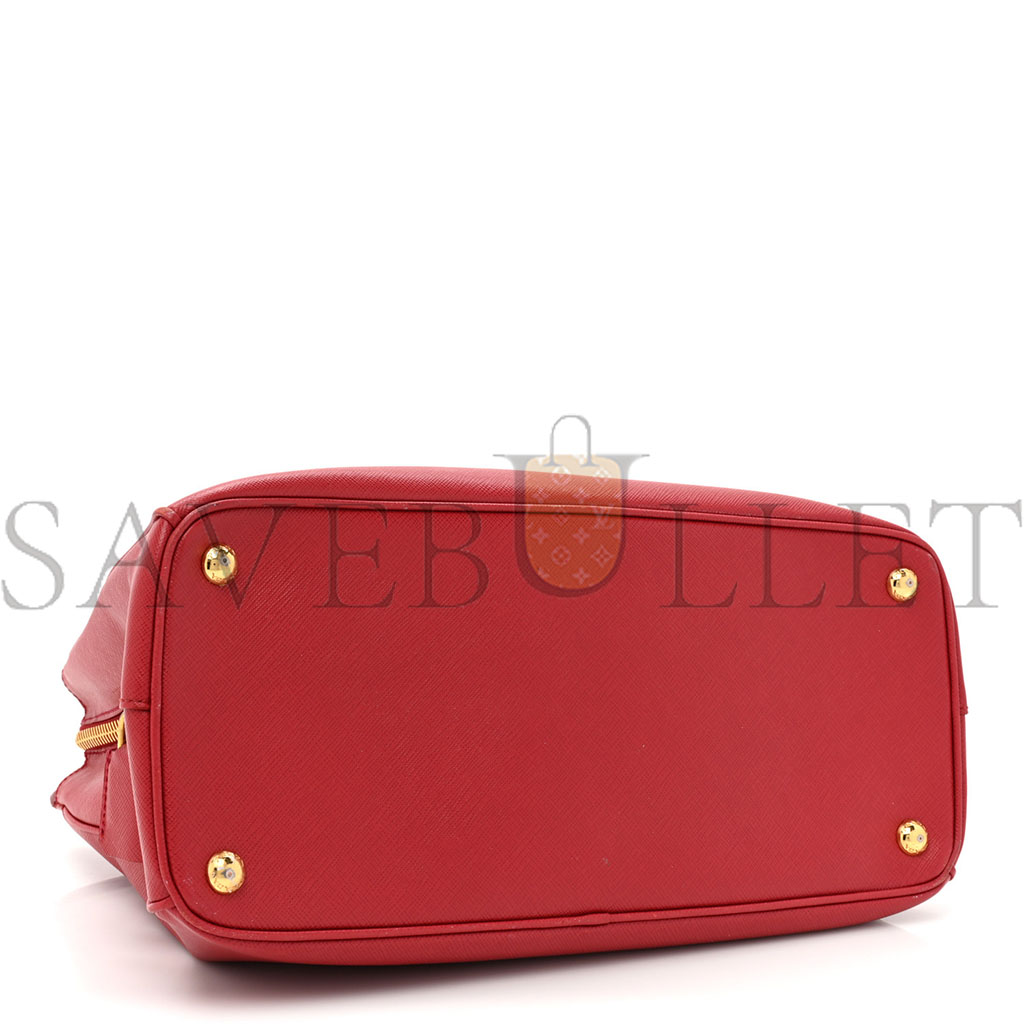 PRADA SAFFIANO LUX PARABOLE TOTE FUOCO (34*26*15cm) PRADA SAFFIANO LUX PARABOLE TOTE FUOCO (34*26*15cm)