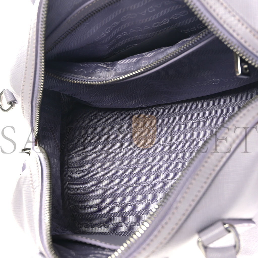 PRADA SAFFIANO LUX CONVERTIBLE BOWLER GLICINE (24*15*14cm) PRADA SAFFIANO LUX CONVERTIBLE BOWLER GLICINE (24*15*14cm)