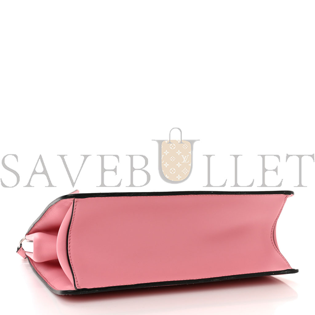PRADA SAFFIANO CITY CALF LIGHT FRAME BAG PINK (22*18*9cm) PRADA SAFFIANO CITY CALF LIGHT FRAME BAG PINK (22*18*9cm)