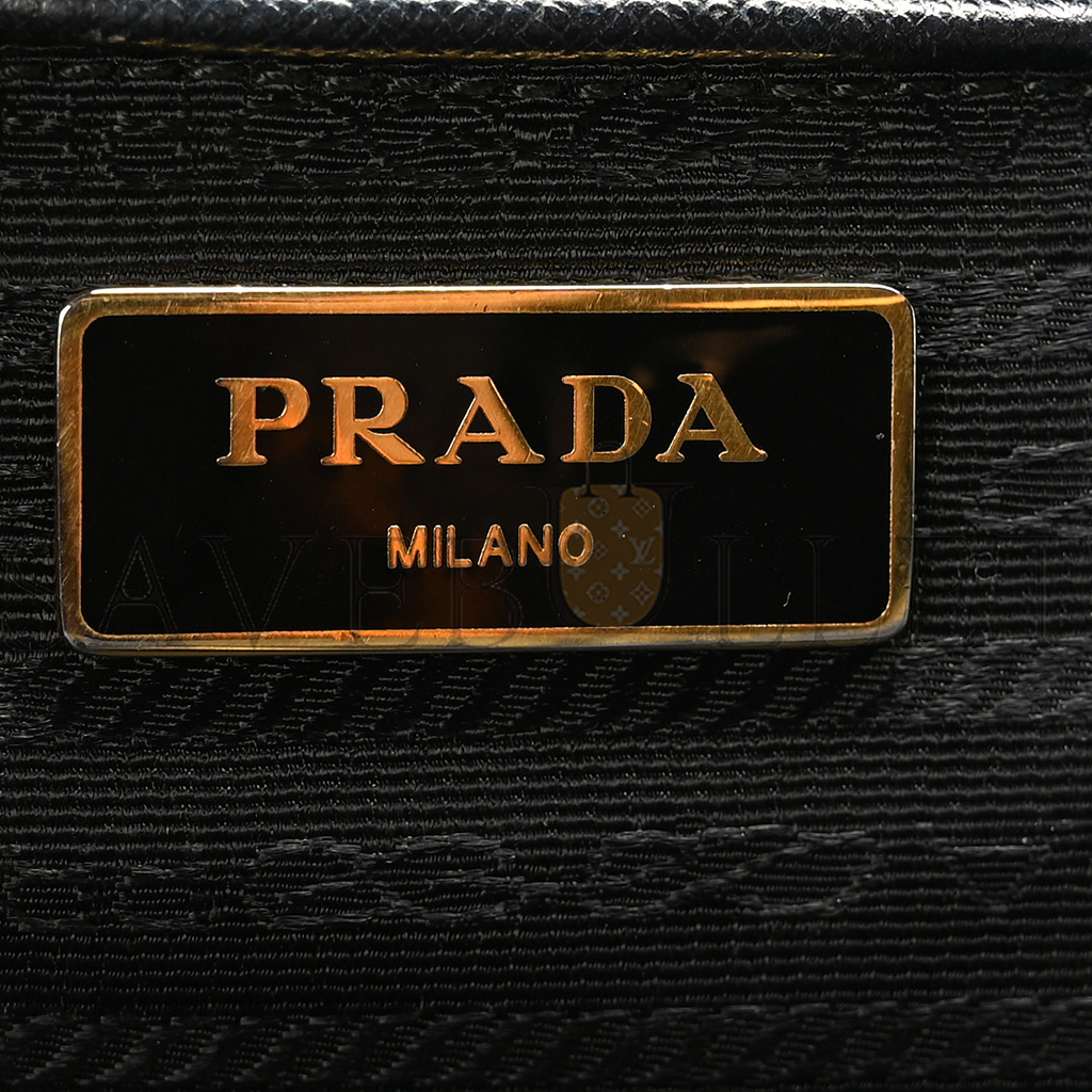 PRADA SAFFIANO LARGE GALLERIA DOUBLE ZIP TOTE BLACK (36*27*15cm) PRADA SAFFIANO LARGE GALLERIA DOUBLE ZIP TOTE BLACK (36*27*15cm)