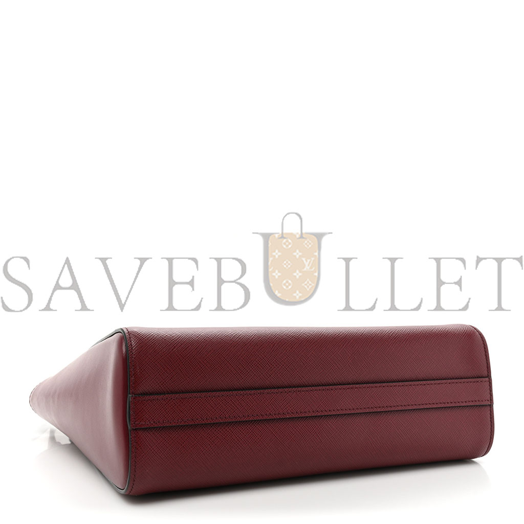 PRADA SAFFIANO SOFT CALFSKIN TOTE CERISE (26*23*10cm) PRADA SAFFIANO SOFT CALFSKIN TOTE CERISE (26*23*10cm)