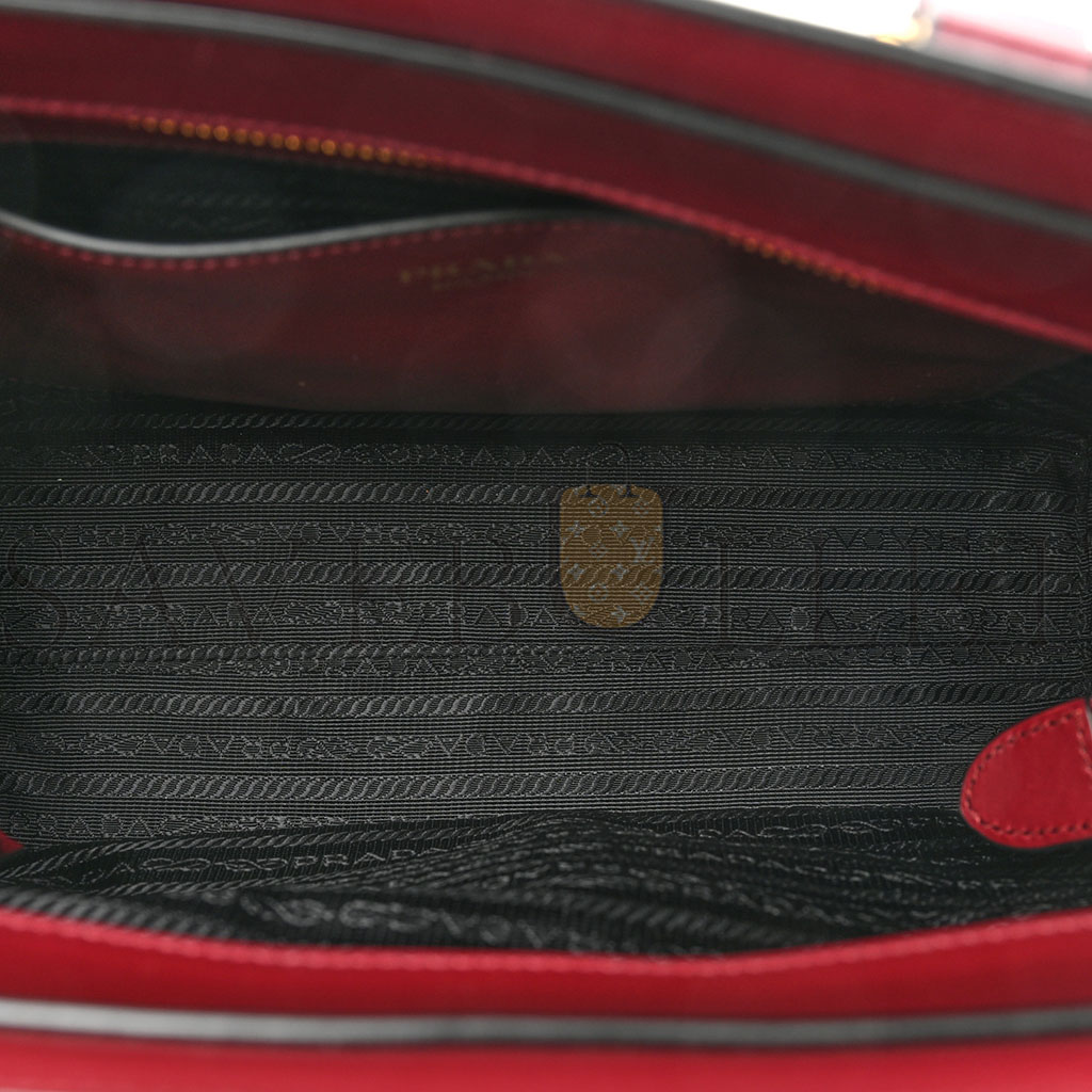 PRADA SAFFIANO SOFT CALFSKIN TOTE CERISE (26*23*10cm) PRADA SAFFIANO SOFT CALFSKIN TOTE CERISE (26*23*10cm)