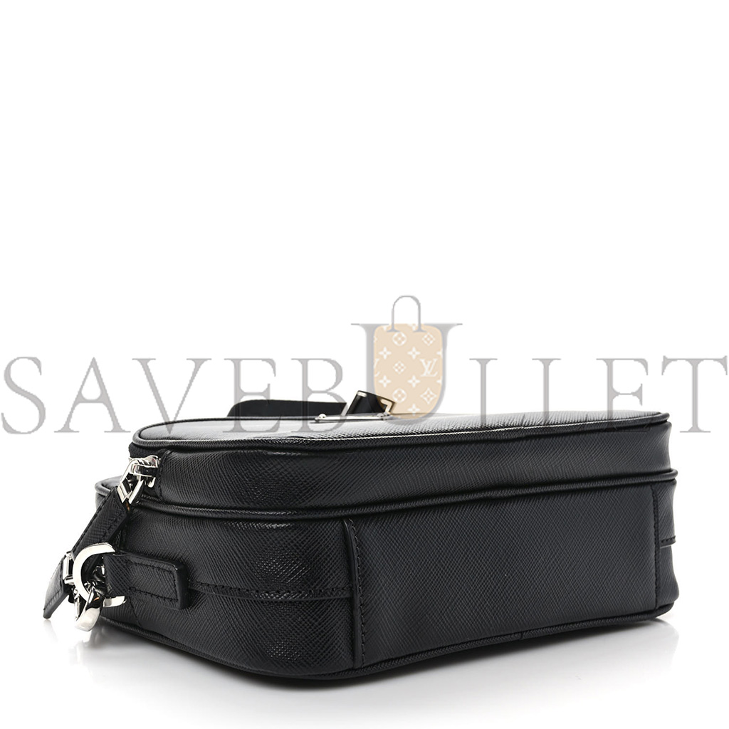 PRADA SAFFIANO SHOULDER BAG BLACK (20*14*8cm) PRADA SAFFIANO SHOULDER BAG BLACK (20*14*8cm)