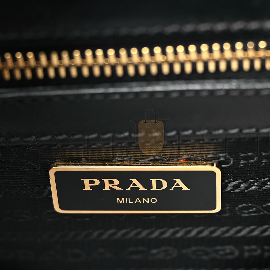 PRADA SAFFIANO SOFT CALFSKIN TOTE BLACK (26*22*10cm) PRADA SAFFIANO SOFT CALFSKIN TOTE BLACK (26*22*10cm)