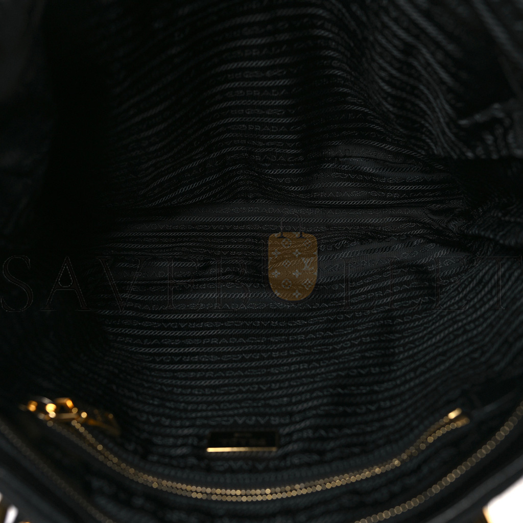 PRADA SAFFIANO TESSUTO NYLON SHOPPING TOTE BLACK (36*30*14cm) PRADA SAFFIANO TESSUTO NYLON SHOPPING TOTE BLACK (36*30*14cm)