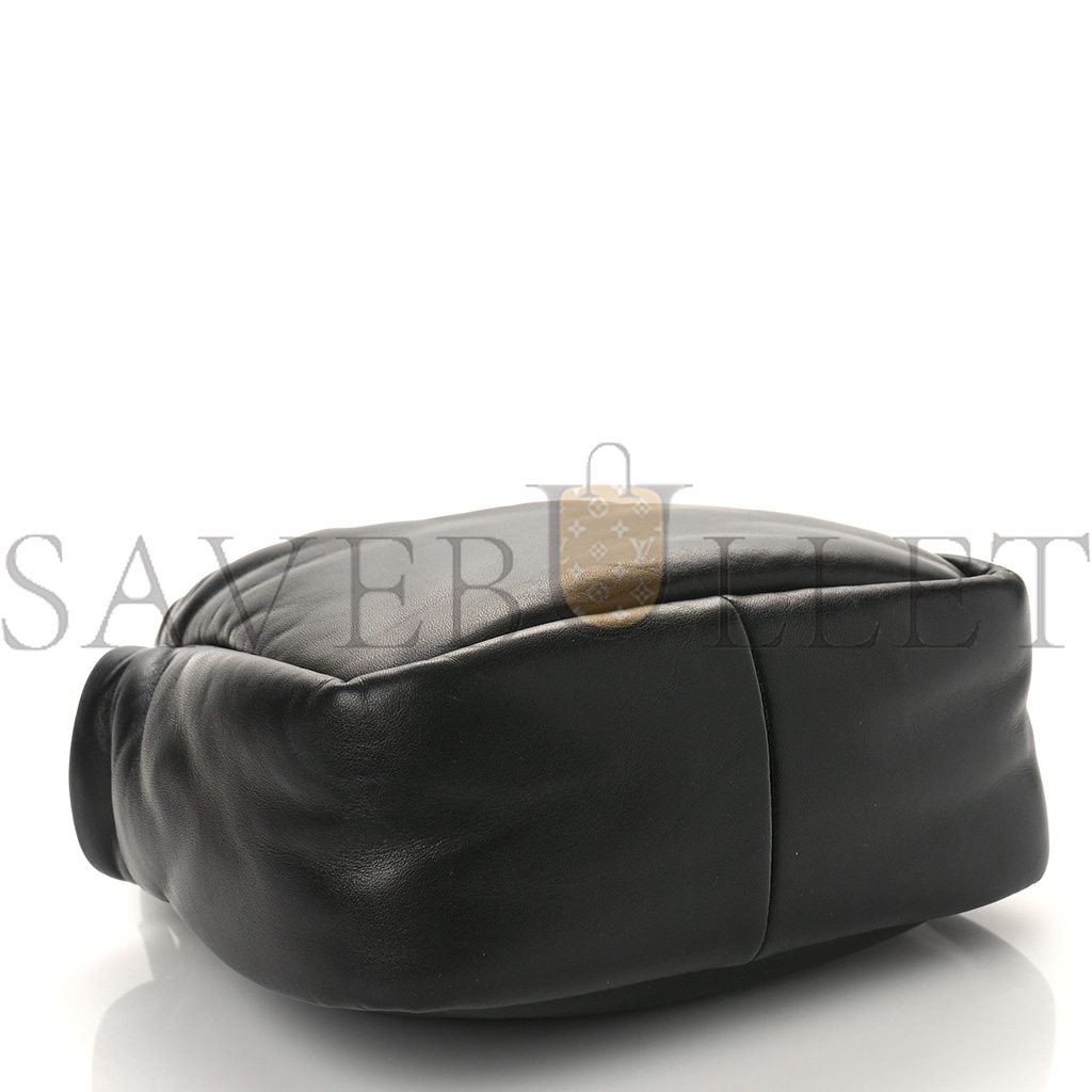 PRADA SOFT NAPPA SMALL PADDED SHOULDER BAG BLACK (30*25*11cm) PRADA SOFT NAPPA SMALL PADDED SHOULDER BAG BLACK (30*25*11cm)