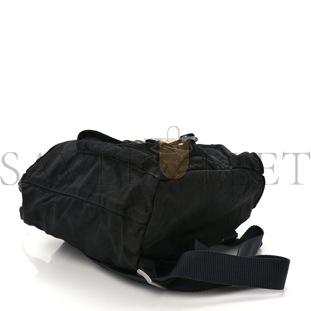 PRADA TESSUTO NYLON VELA BACKPACK BLACK (30*27*13cm) PRADA TESSUTO NYLON VELA BACKPACK BLACK (30*27*13cm)
