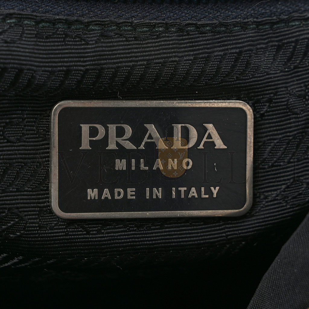 PRADA TESSUTO NYLON VELA BACKPACK BLACK (30*27*13cm) PRADA TESSUTO NYLON VELA BACKPACK BLACK (30*27*13cm)
