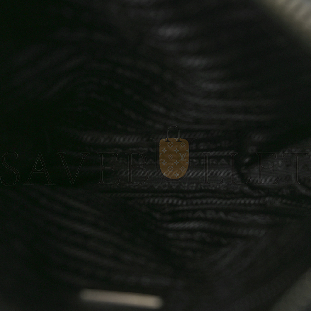 PRADA TESSUTO NYLON VITELLO HOBO NERO BLACK (31*23*11cm) PRADA TESSUTO NYLON VITELLO HOBO NERO BLACK (31*23*11cm)
