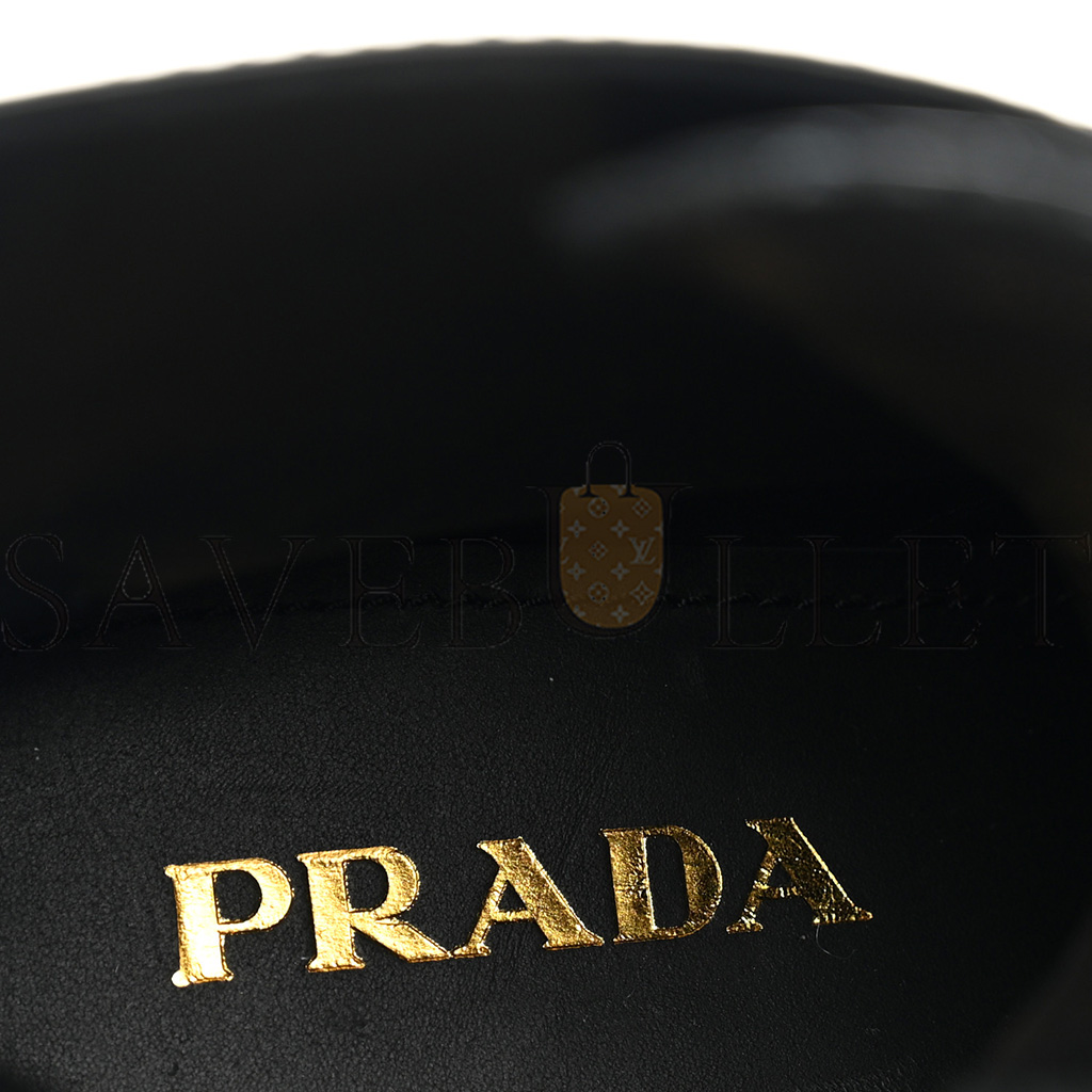 PRADA SPAZZOLATO CHOCOLATE 50MM COMBAT BOOTS 36 BLACK PRADA SPAZZOLATO CHOCOLATE 50MM COMBAT BOOTS 36 BLACK