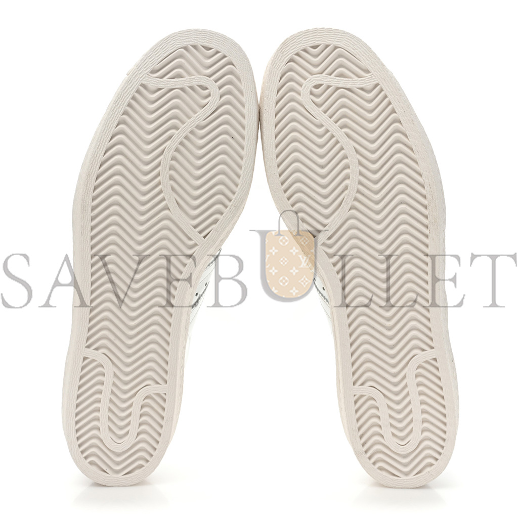 PRADA X ADIDAS CALFSKIN MENS SUPERSTAR 450 LOW TOP SNEAKERS 8 WHITE PRADA X ADIDAS CALFSKIN MENS SUPERSTAR 450 LOW TOP SNEAKERS 8 WHITE