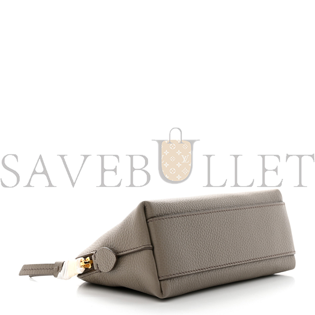 PRADA VITELLO DAINO COSMETIC POUCH ARGILLA (17*11*7cm) PRADA VITELLO DAINO COSMETIC POUCH ARGILLA (17*11*7cm)