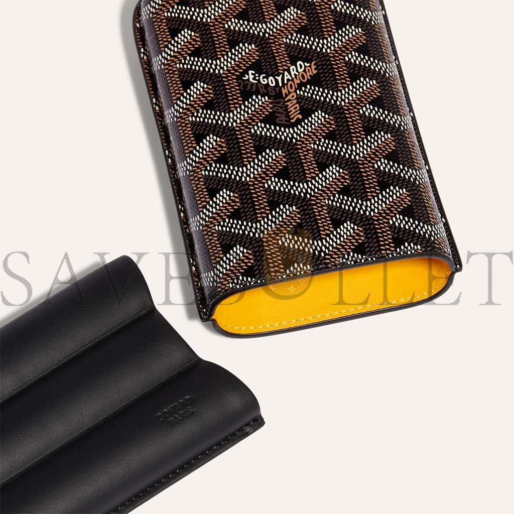 GOYARD CHURCHILL 3 CIGAR CASECHURCHMMLTY01CL01X (18*9*3cm) GOYARD CHURCHILL 3 CIGAR CASECHURCHMMLTY01CL01X (18*9*3cm)