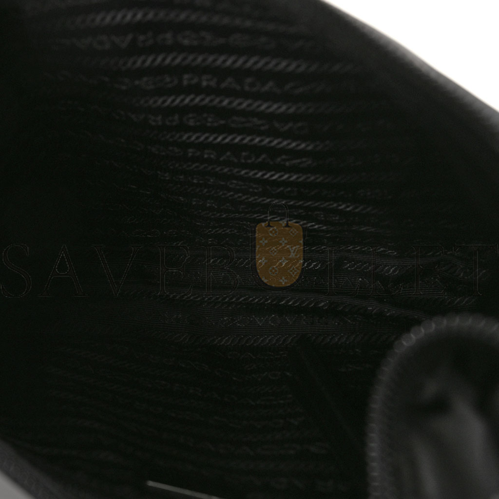 PRADA TESSUTO NYLON STUDDED NEW VELA HOBO BLACK FUOCO (29*20*7cm) PRADA TESSUTO NYLON STUDDED NEW VELA HOBO BLACK FUOCO (29*20*7cm)