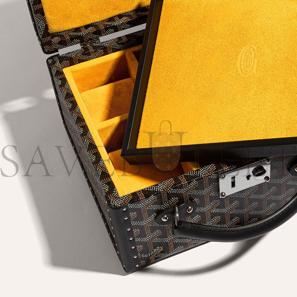 GOYARD JOUX 6 WATCH CASE JOUXMMT06TY01CL01P (22*20*12cm) GOYARD JOUX 6 WATCH CASE JOUXMMT06TY01CL01P (22*20*12cm)