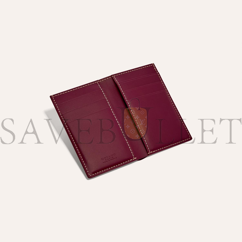 GOYARD SAINT-PIERRE CARD WALLET STPIE2PMLTY33CL33P (11*7.5*1.5cm) GOYARD SAINT-PIERRE CARD WALLET STPIE2PMLTY33CL33P (11*7.5*1.5cm)
