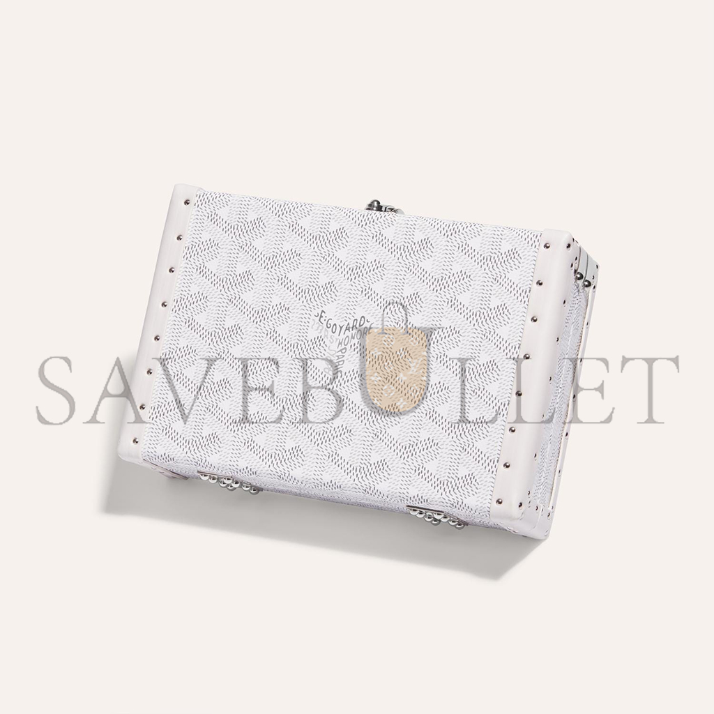 GOYARD MINAUDIÈRE TRUNK BAG MINA08PMLTY50CL50P (17*11.5*5.5cm) GOYARD MINAUDIÈRE TRUNK BAG MINA08PMLTY50CL50P (17*11.5*5.5cm)
